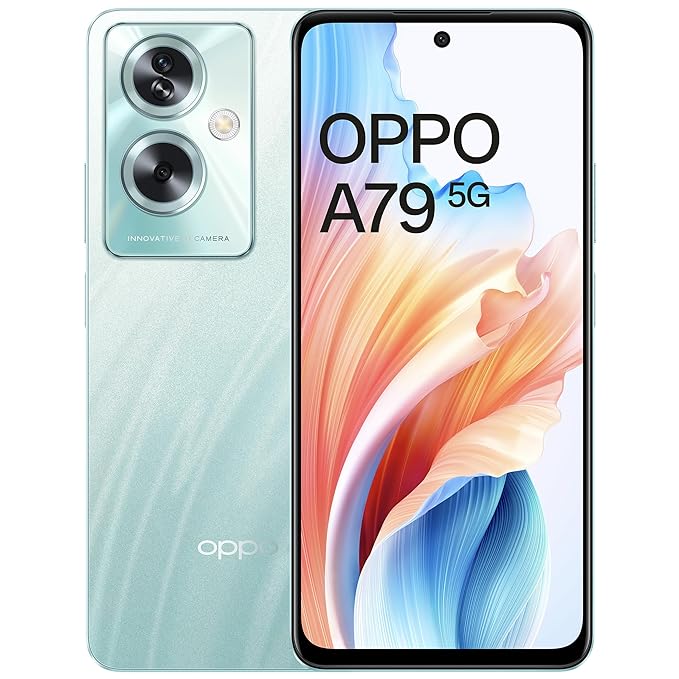 Oppo A79 5G8GB RAM, 128GB Storage) | 5000 mAh Battery with 33W SUPERVOOC Charger | 50MP AI Rear Camera | 6.72" FHD+ 90Hz Display