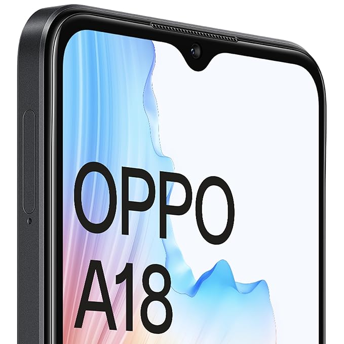 OPPO A18 4GB RAM, 64GB Storage) | 6.56" HD 90Hz Waterdrop Display | 5000 mAh Battery