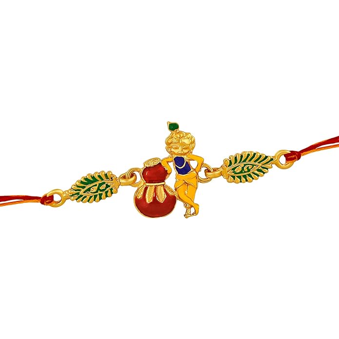 Combo of God Rakhis Crystal and Artificial Pearl