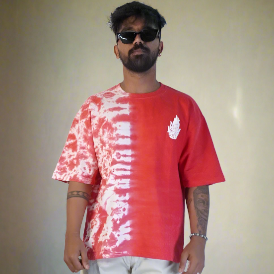 Men's Tie & Dye Oversized T-shirt - Souled Store