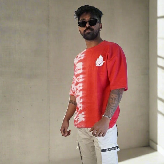 Men's Tie & Dye Oversized T-shirt - Souled Store