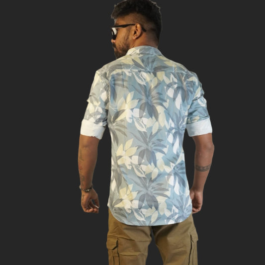 Tropical printed shirt - Full Sleeve