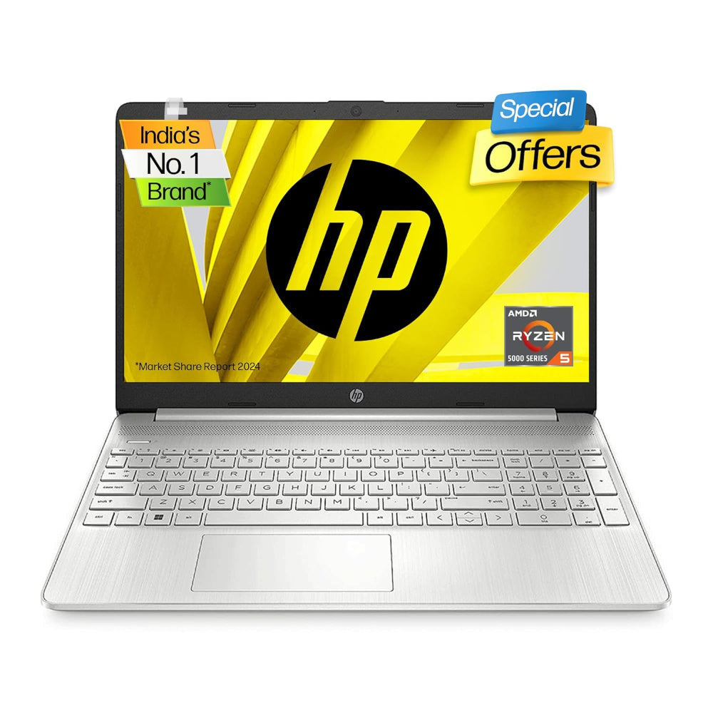 HP 15s-eq2144au Laptop (AMD Ryzen 5 5500U Processor/8GB/512GB SSD/AMD Radeon Graphics/Windows 11/MSO/FHD) 39.6 cm (15.6 inch)