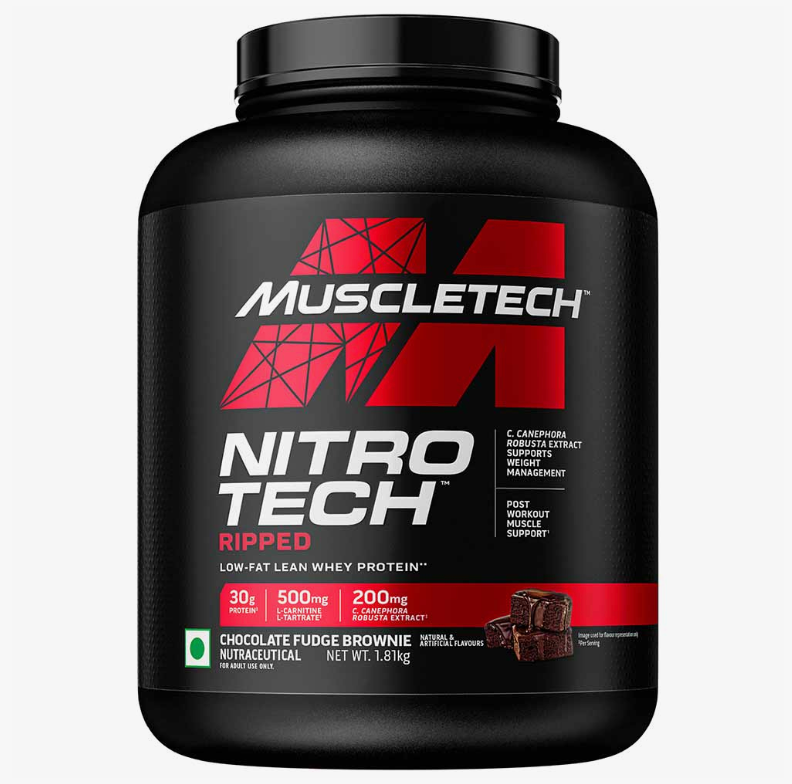 MuscleTech Performance Series NitroTech Ripped, 1.82 kg (4 lb)