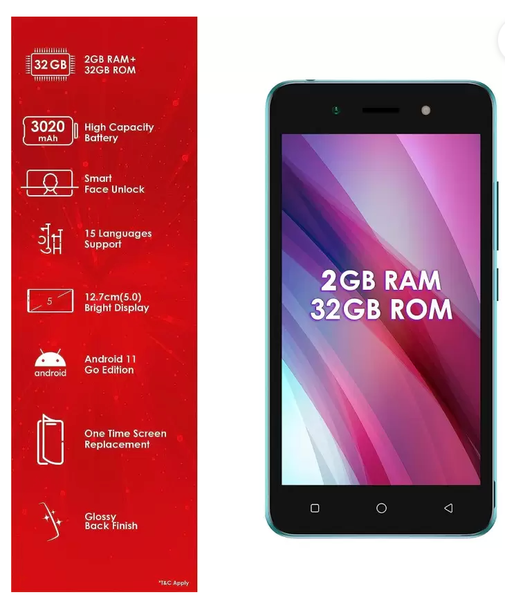 itel A23S , 32 GB (2 GB RAM)