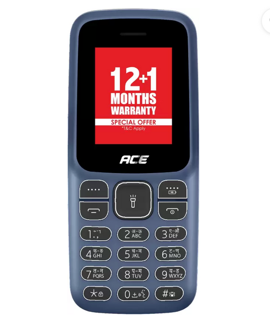 itel Ace2 Keypad Mobile| 1000 mAh Battery|Expandable Storage 32GB