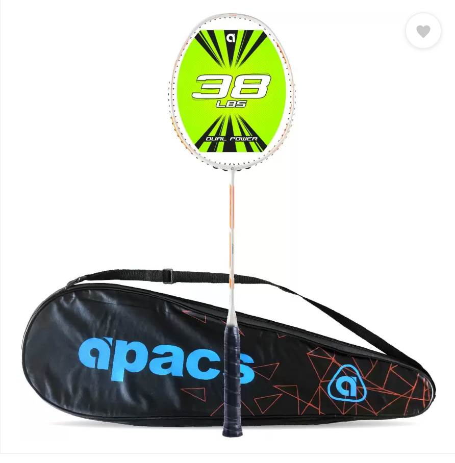 APACS DUAL POWER SPEED WITH STRINGING - 38LBS